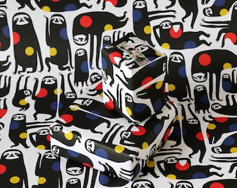 Papel de envoltura de perezosos con clase