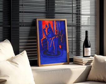 Sueños índigo: varios tamaños disponibles.