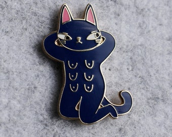 Sassy cat -  enamel pin badge