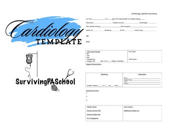 Cardiology Template PDF