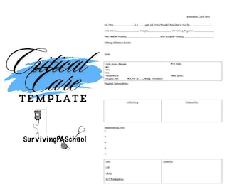 Critical Care Medicine Report Template_PDF