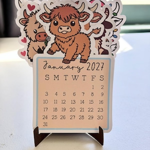 2027 Desk Calendars; 6 to choose from; Great Gifts and Stocking Stuffers