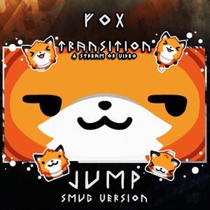 Fox Stream Stinger: transición de escena animada de 2 segundos (cara de suficiencia)