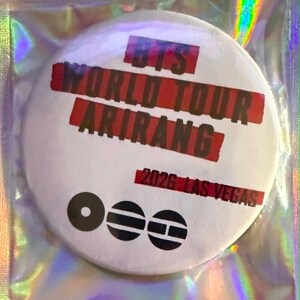 Bts Las Vegas Pin - Etsy