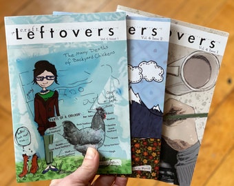 Zine Pack: Three Craft Leftovers Zines
