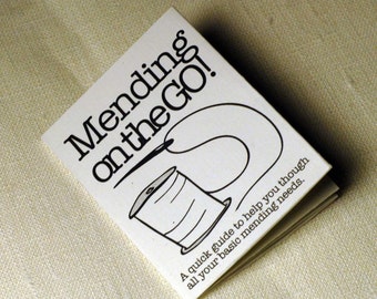 DIGITAL - Mending on the GO - Mini Zine Booklet