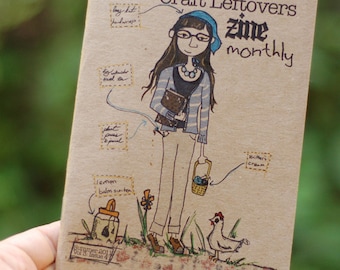 Summer Issue Craft Leftovers Zine Vol 3 Issue 4: Digital + Printable Edition
