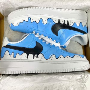 Personalized Custom Air Force 1 Sneakers, Matching Colors Patterns & Logo Design, Unique AF1 Gift Shoes for Him or Her