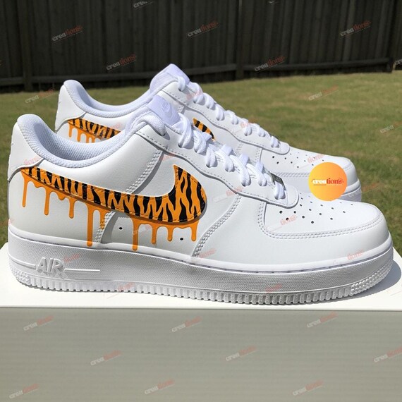 Nike Sneaker Air Force Tenis Zebra Nike Zapatillas Air Force Con