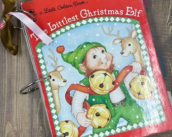 The Littlest Christmas Elf Christmas Junk Journal