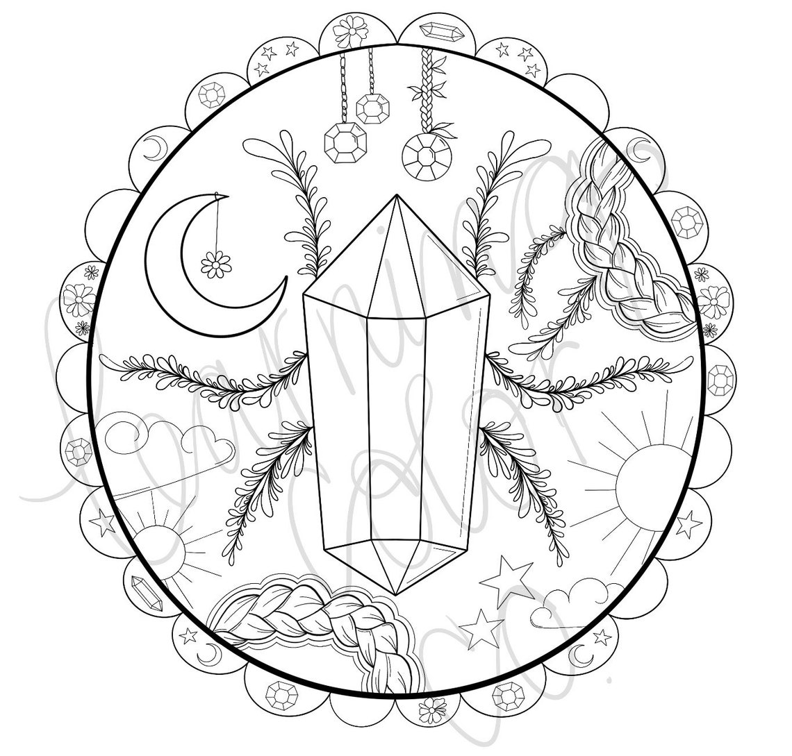 Coloring Pages, Outlines, Bundles. Etsy