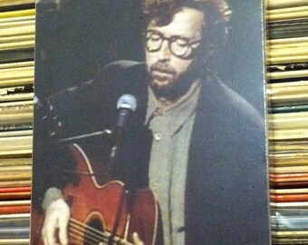 Eric Clapton SEALED Longbox w CD Unplugged 1992 rare music
