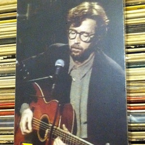Eric Clapton SEALED Longbox w CD Unplugged 1992 rare music