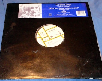 Pet Shop Boys with Dusty Springfield What have I done to deserve this Rent Lp 12" vinyl 1987