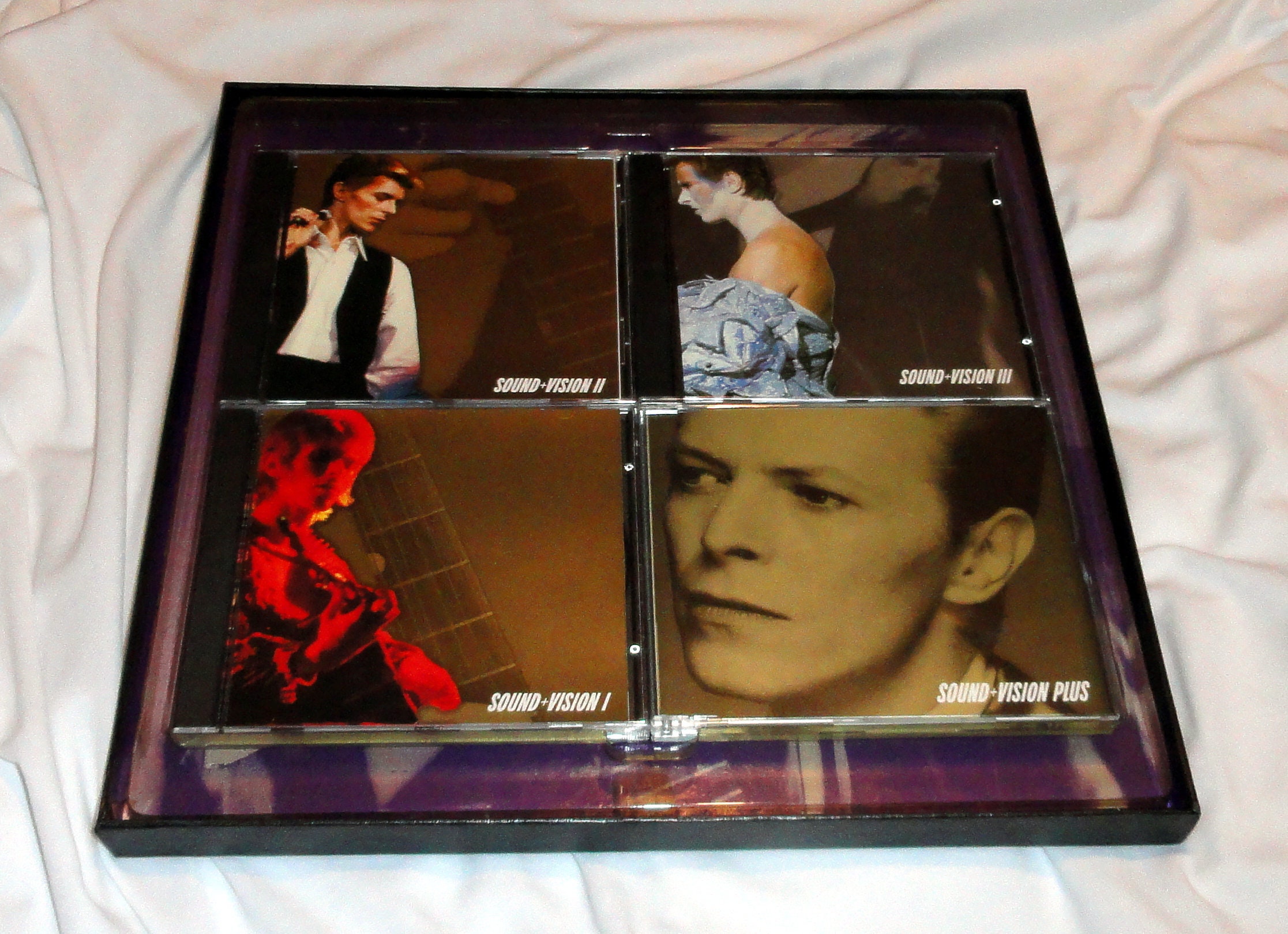 David Bowie 3 CD + 1 audio/video cdv box set Nice set! - Etsy.de
