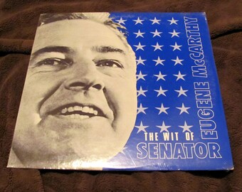 SEALED The Wit of Senator Eugene McCarthy Lp vinyl record speech political album