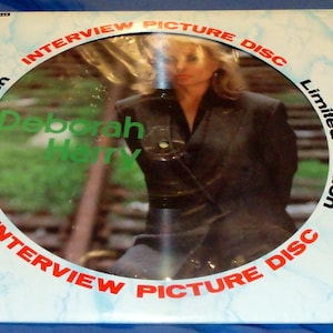 Deborah Harry MINT Picture Disc Lp Made in England Blondie vinyl record Limited edition