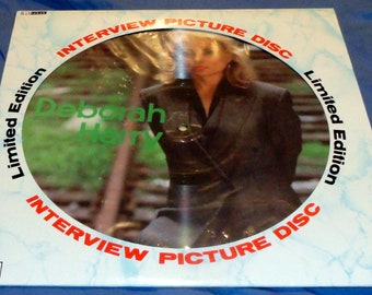 Deborah Harry MINT Picture Disc Lp Made in England Blondie vinyl record Limited edition