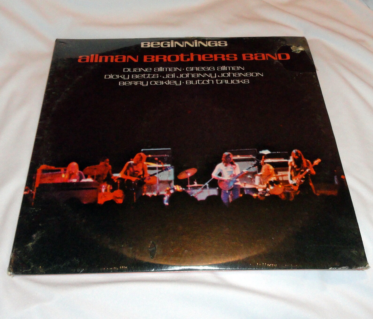 Allman Brothers SEALED Band Beginnings Lp 1973 Capricorn Records Ss New