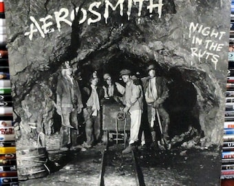 Aerosmith Night in the Ruts Lp original 1979 VG+ vinyl EX cover