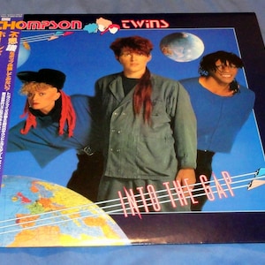 Thompson Twins JAPAN Into the Gap LP NM/NM obi 25rs-216 vinyl 1980s 1984