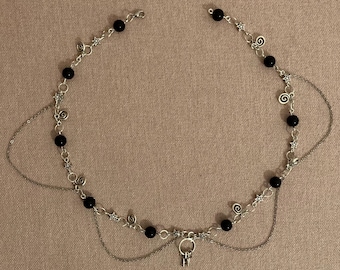 Coraline inspired necklace
