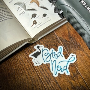 Sticker vogelnerd