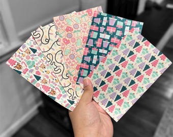 Pink Christmas Tubie Tape | Hypafix Tape | Securement Tape | Dressing Tape | NG Tube tape | Holiday Hypafix | Girl Tubie tape