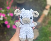 Baby Crochet Cow amigurumi stuffed animal