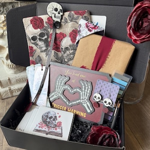 Dark Romance Book Box, Smut, Booktok, Gifts for book lover, Spicy Book box, Smut Lover, Handmade, 18+, Trigger Warning, stfuattdlagg