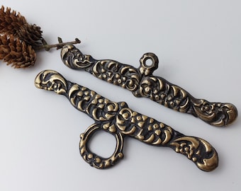 刺繍用ハンガー。タペストリー用のベルプルハードウェアバー