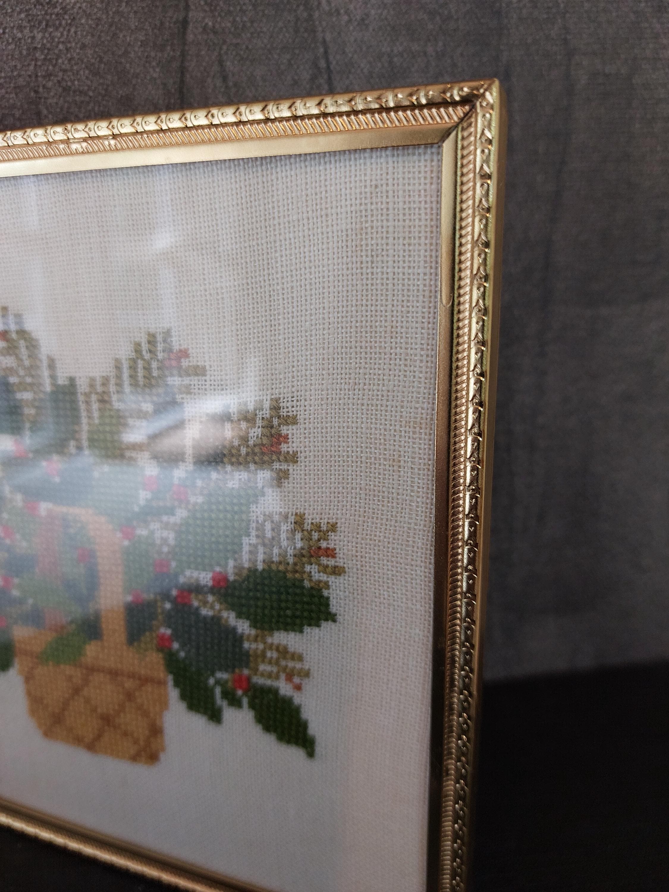 北欧 スウェーデン クロスステッチ フォークロア 刺繍 ハンドメイド