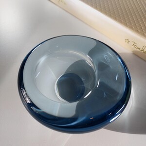 ヴィンテージ ホルムガード ガラス灰皿ボウル: Per Lutken デンマーク