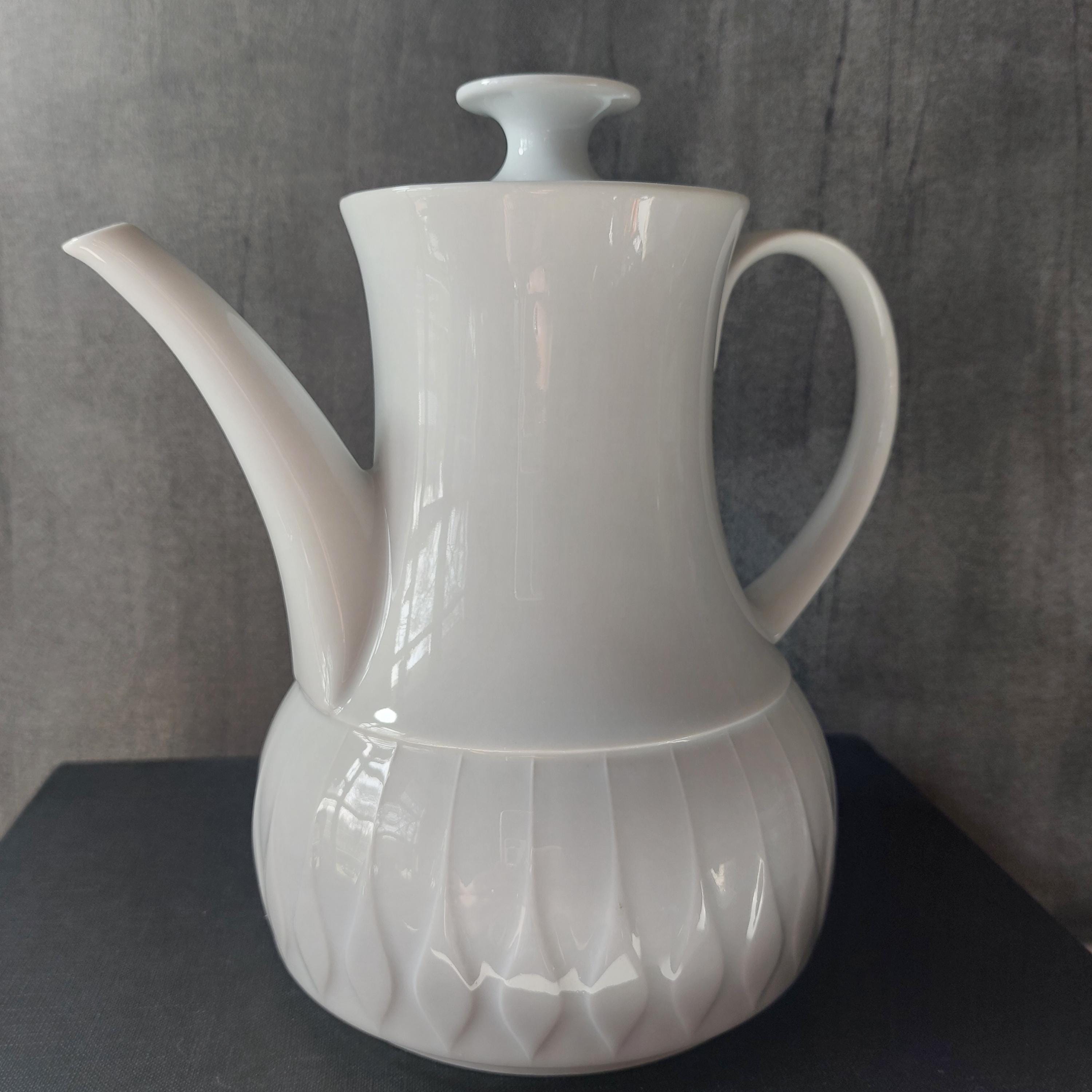 Vintage Thomas Germany Lanzette Teapot: Tapio Wirkkala Mid Century 