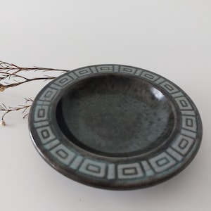 Vintage Danish | Løvemose Ceramic | Dish | Bowl | Satin Glaze | Danish Studio Ceramic | Mid Century | 1960s |