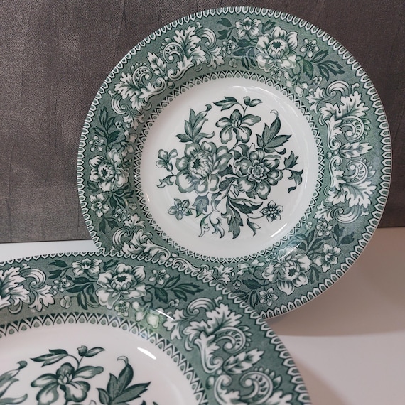 WESTMINSTER BY WOOD&SONS カップ&ソーサー　　皿 Vintage Wood & Sons | Westminster | Large Deep Plate | Green