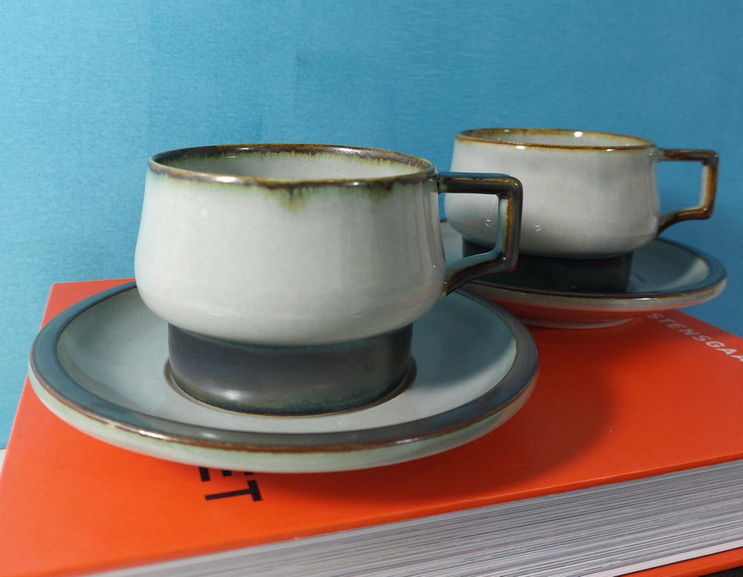 Vintage Danish | Bing & Grondahl | Tea Coffee 2x Duo | TEMA ...