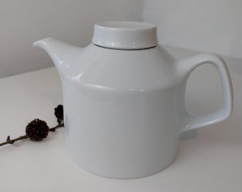 Vintage Hutschenreuther | Germany | Teapot | Coffee Pot | Novum | Minimalistic Design | 60s | 70s | Mid Century Modern | Heinz Engler |
