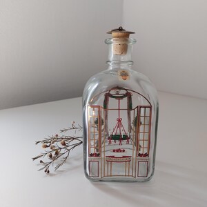 Vintage Holmegaard | Christmas Bottle | Juleflaske | 1986 | Design Jette Frölich and Michael Bang | Adult Advent Calender | Liquor Countdown