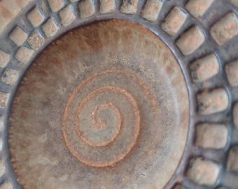 Vintage Søholm Stentøj Stoneware Bowl: Danish Mid-century Modern