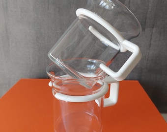 Vintage Bodum Denmark | Bodum Bistro | Tea Cup | White Version | Set of 2 | Heat Resistant | 80s |