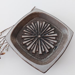 Vintage Michael Andersen & Søn| Bornholm | Stoneware Dish | Trinket | Bowl | 1960s | Marianne Starck | Mid Century | Mid Centry Modern |