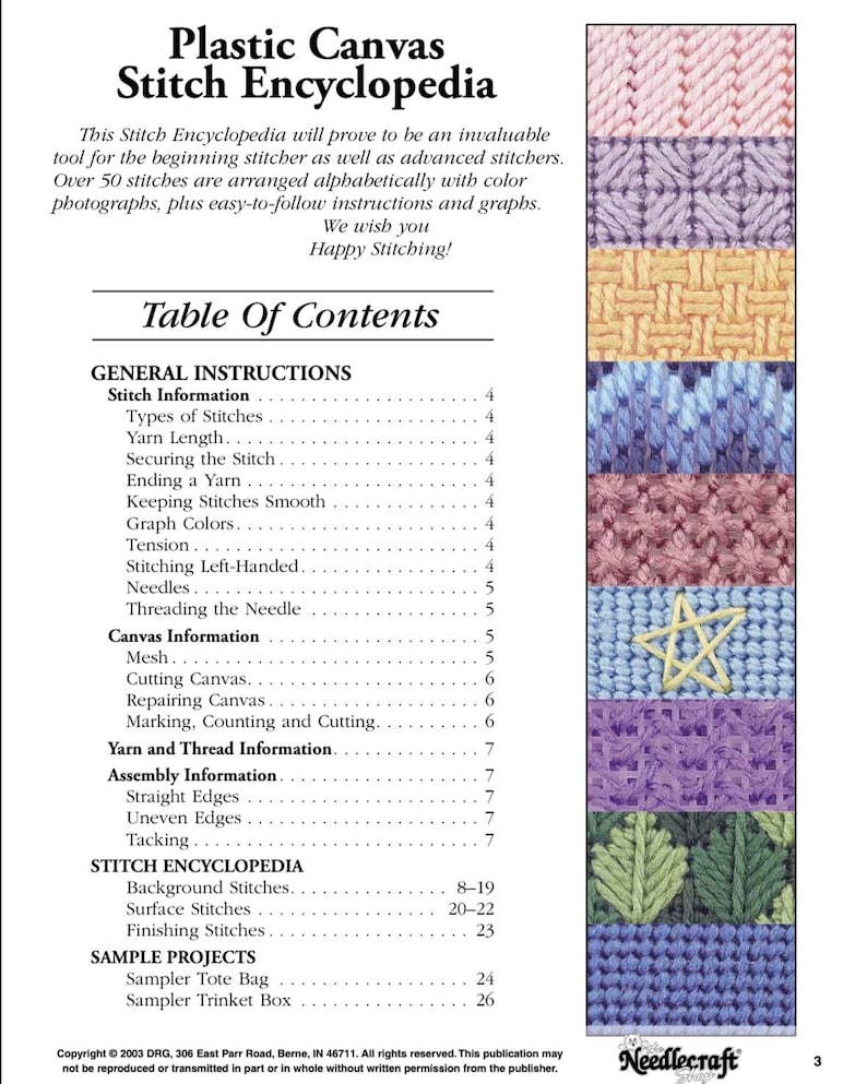 Stitch Encyclopedia Book Digital Download - Etsy