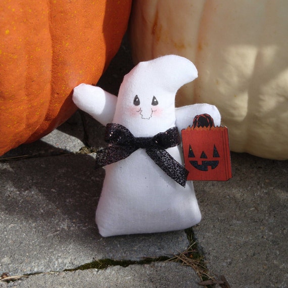 Little Ghost Halloween Decoration Autumn Decorations Stuffed Etsy