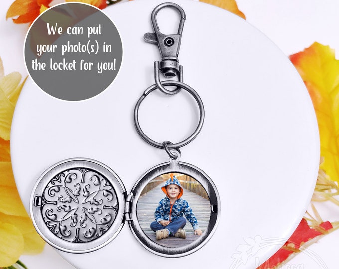 Keychain Locket / Locket Keychain / Men's Locket / Picture - Etsy