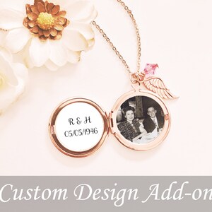 Custom Design Add-on for Inside a Locket image 2