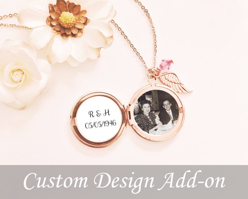 Custom Design Add-on for Inside a Locket image 2