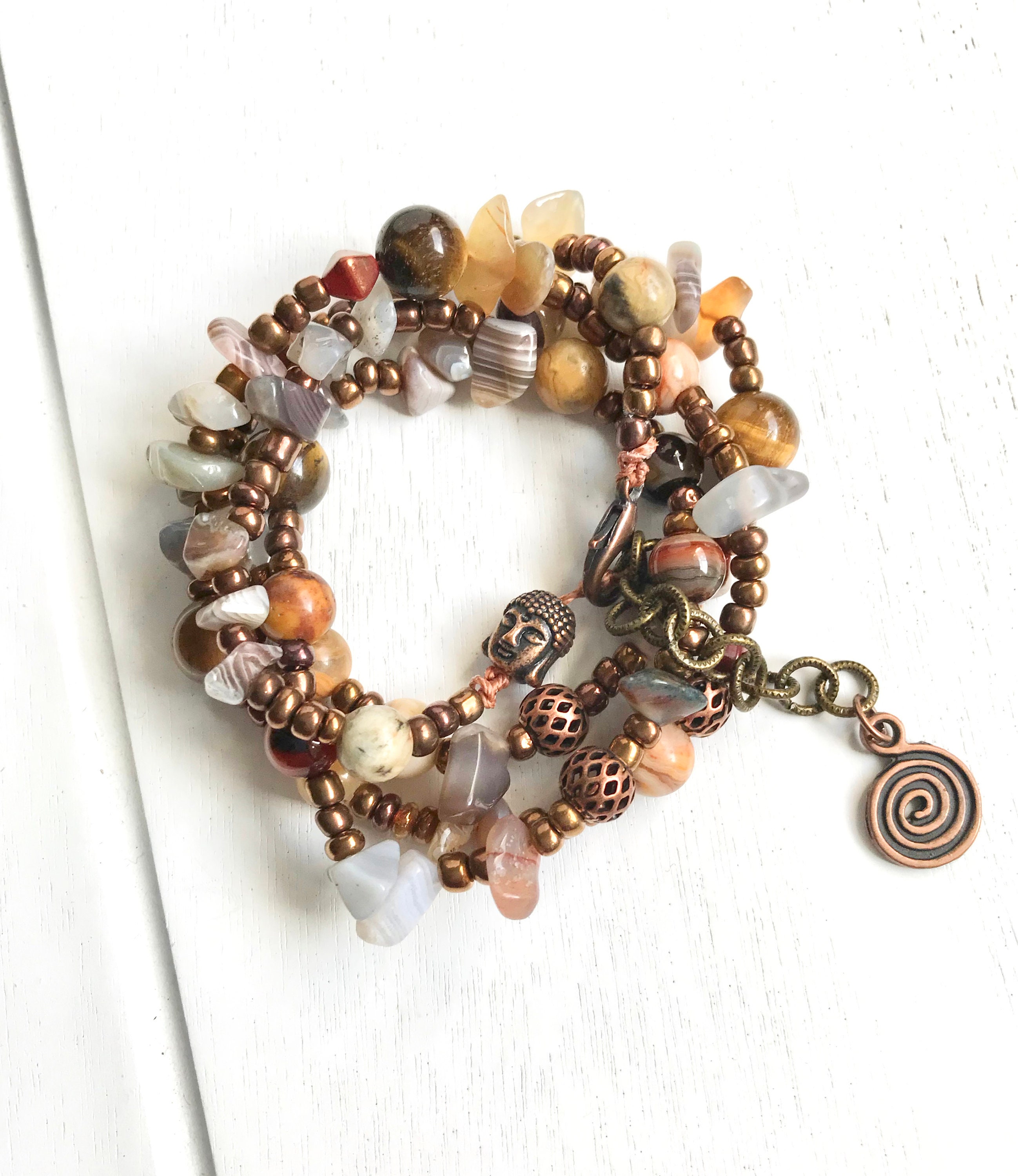 Handmade Bead Jewelry/Long Necklace or Bead Bracelet for Etsy