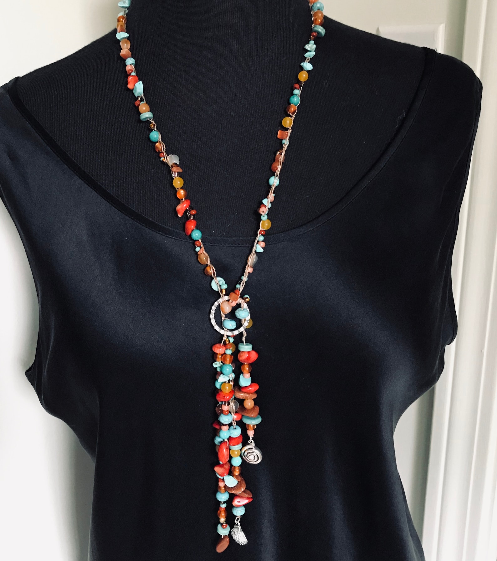 Beaded Lariat main image 1