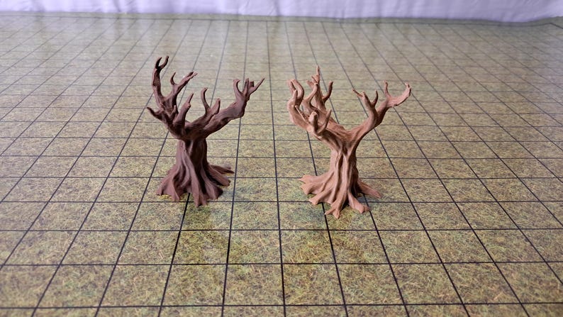 3D Printed Spooky Trees – Tabletop RPG Terrain for Dnd, Graveyard ...